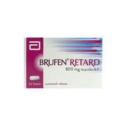 Abbott Brufen Retard 800mg 20 Tablets