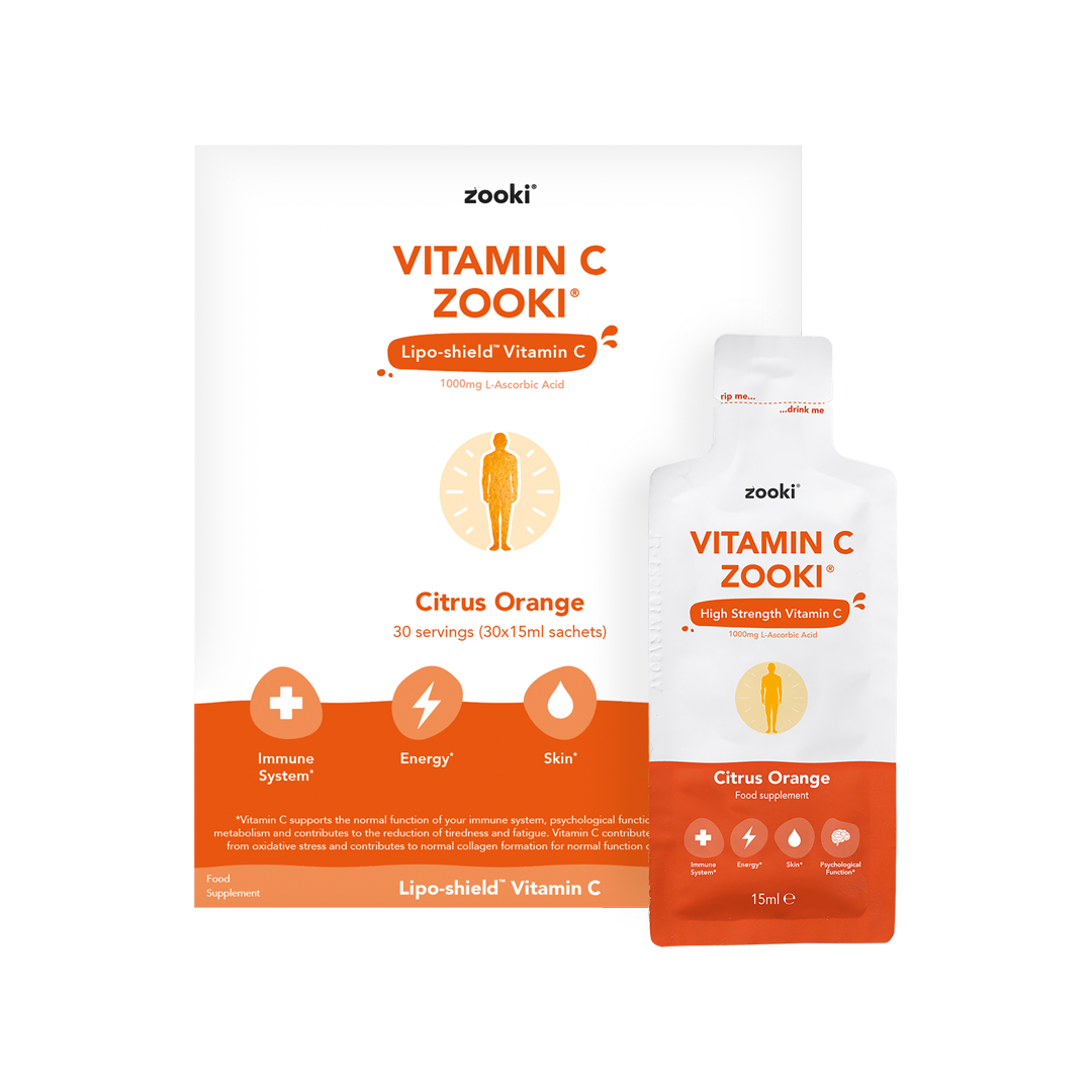 Zooki Vitamin C Citrus Orange 30 Servings (Sachets)