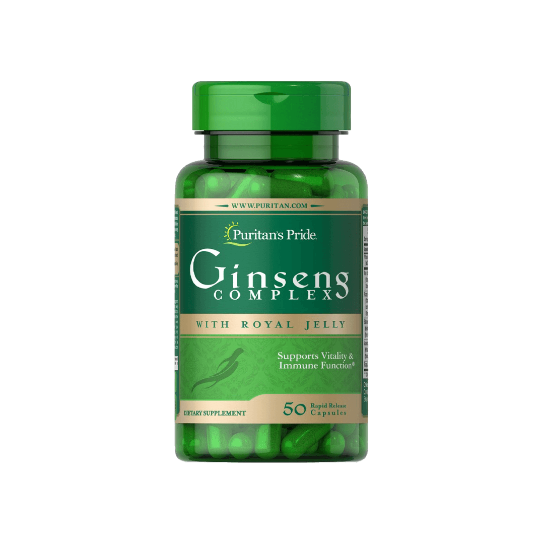 Puritan's Pride Ginseng Complex 1000mg 50 Capsules