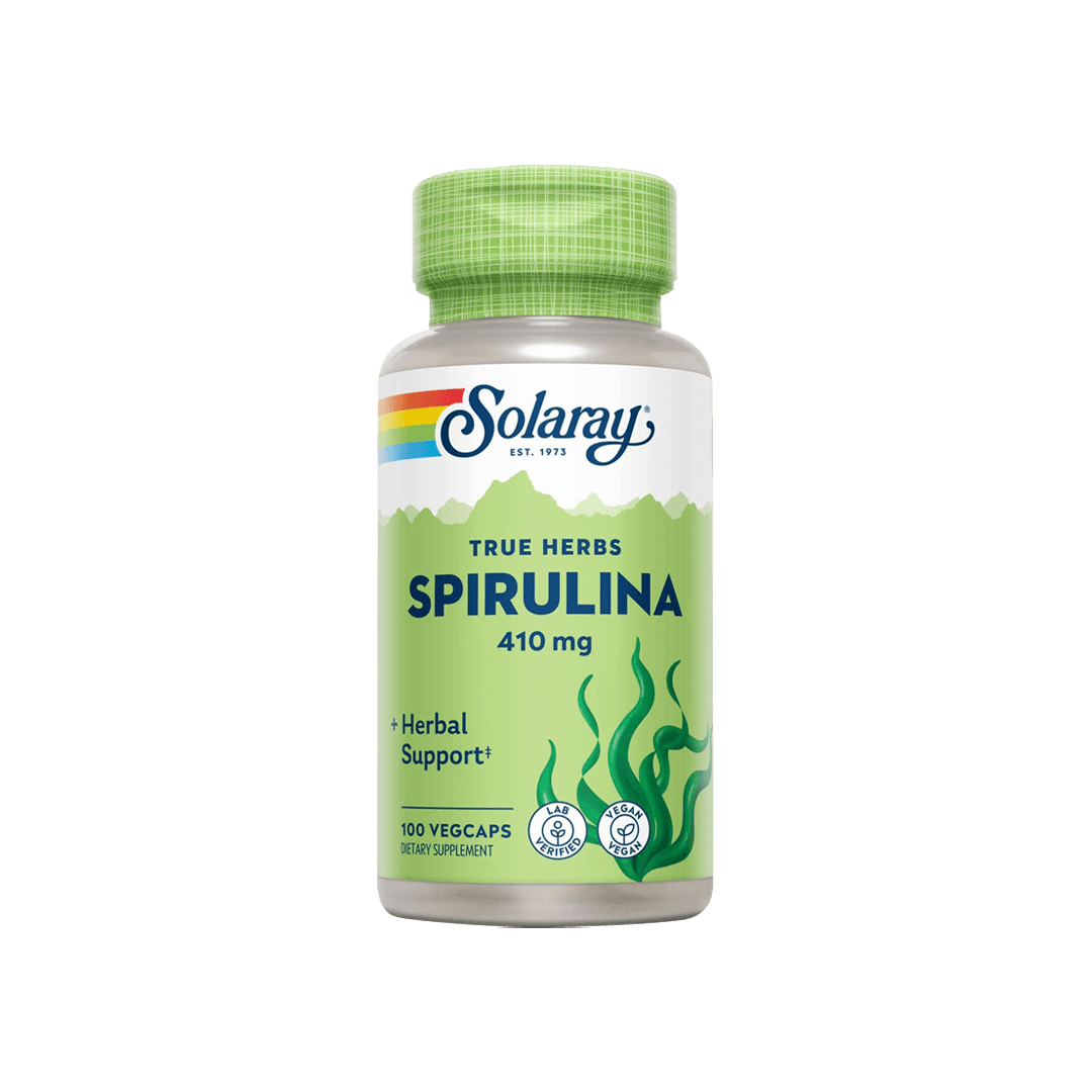 Solaray Spirulina 410mg 100 VegCaps