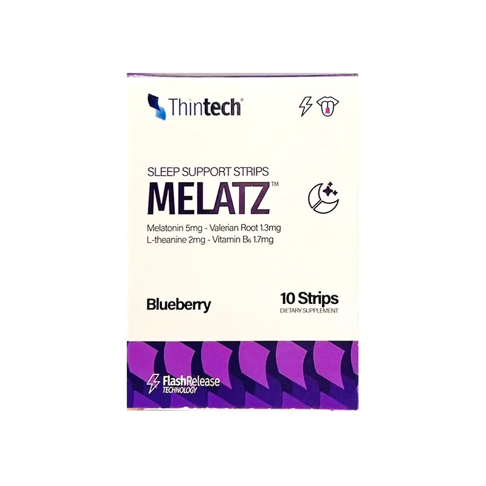 Thintech Sleep Support Melatz Blueberry  10 Strips