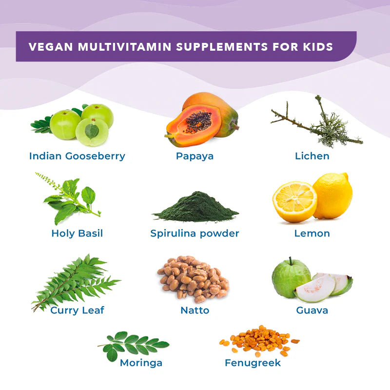 Wellbeing Nutrition Melts Multi-Vitamins Kids for Girls 30 Oral Thin Strips