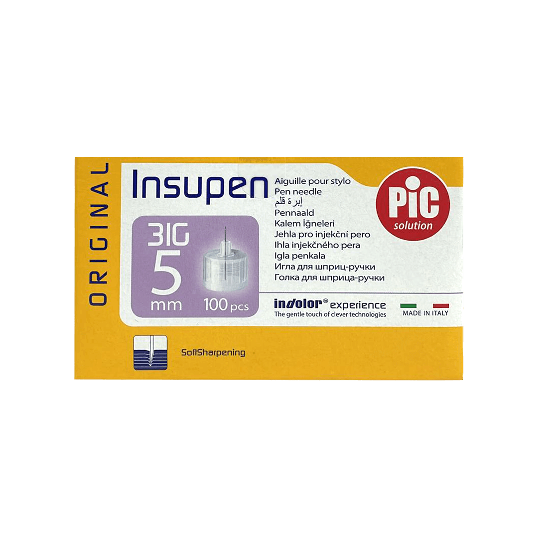 Pic Insupen 31G Original 5mm 100pcs