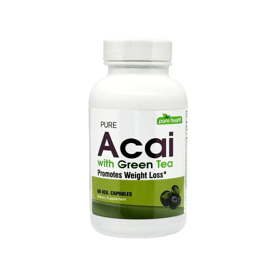 Pure Health Pure Acai With Green Tea 60 veg. Capsules