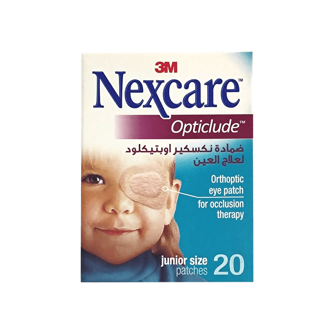 Nexcare Opticlude Orthoptic Eye Patch Junior 20's