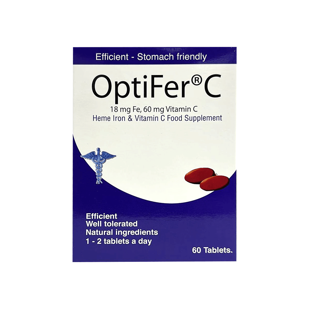 Optifer Vitamin C Food Supplement 60Mg