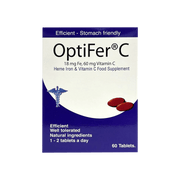 Optifer Vitamin C Food Supplement 60Mg