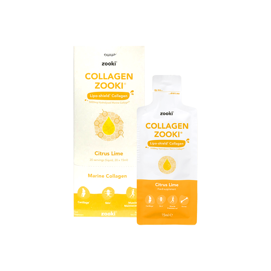 Zooki Collagen Citrus Lime 20 Servings (Sachets)