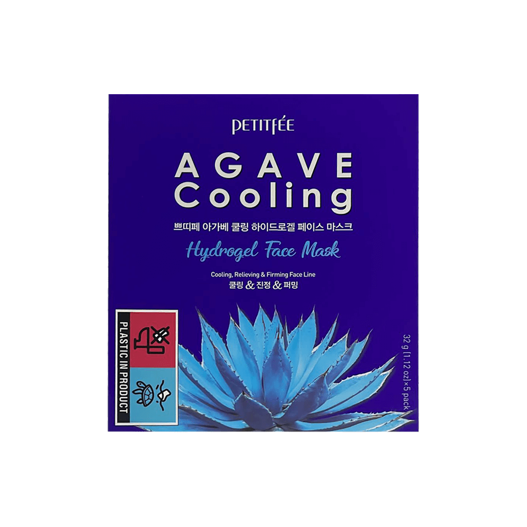 Petitfee Agave cooling hydrogel face mask (5 pcs per packet)