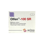 أسينو- أولفين 100 ريال 10 كبسولات ممتدة المفعول