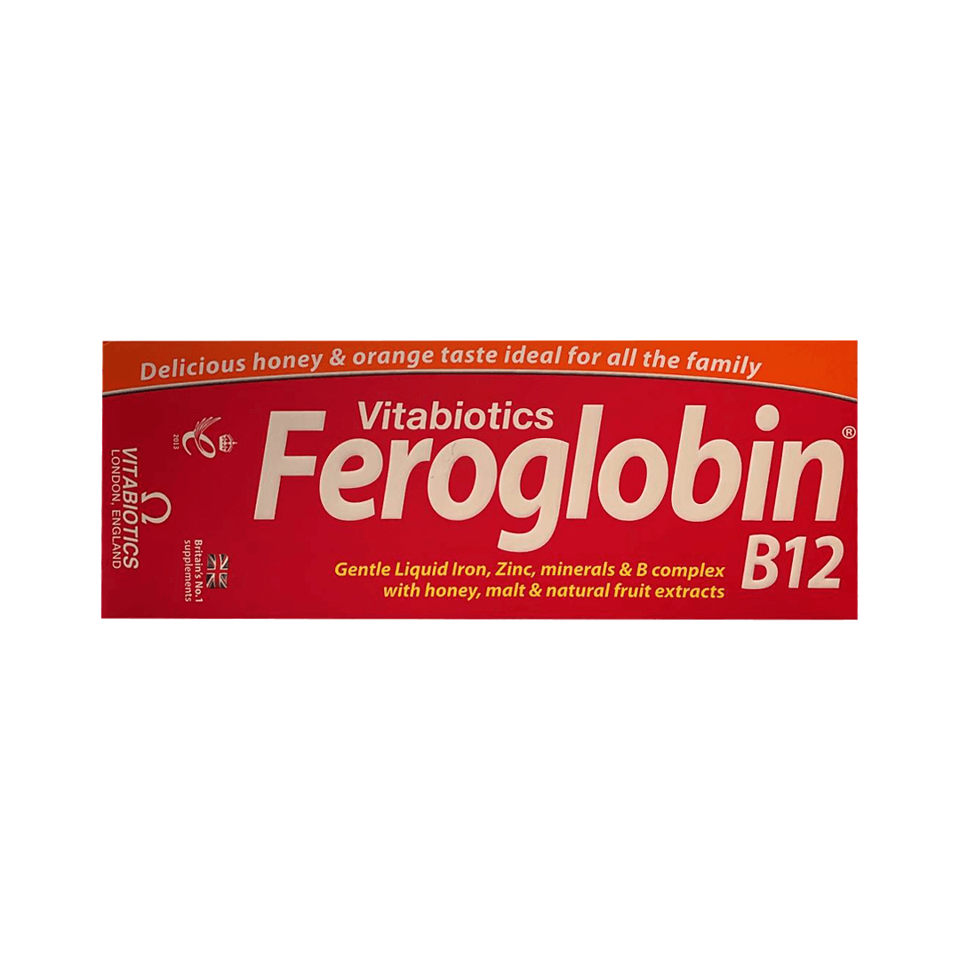 Feroglobin Gentle Liquid Iron B12 200ml
