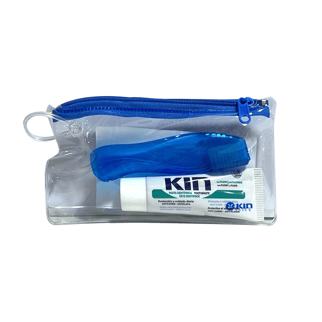 KIN Travel Toothbrush + 25ml Toothpaste