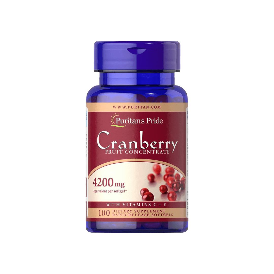 Puritan's Pride Cranberry Fruit 100 Softgels