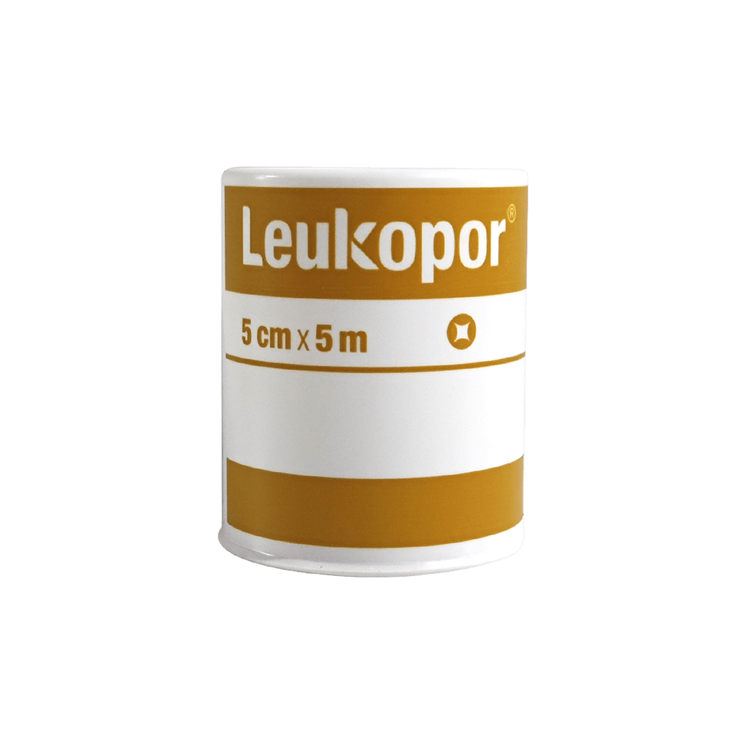 Leukopor Surgical Tape 5cm x 5m