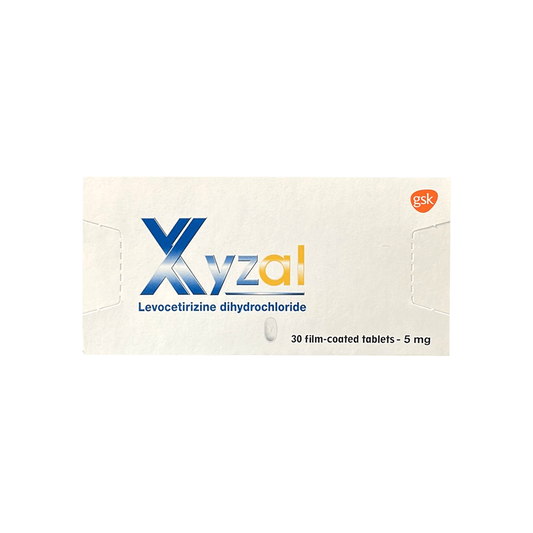 Xyzal 5mg 30 Tablets