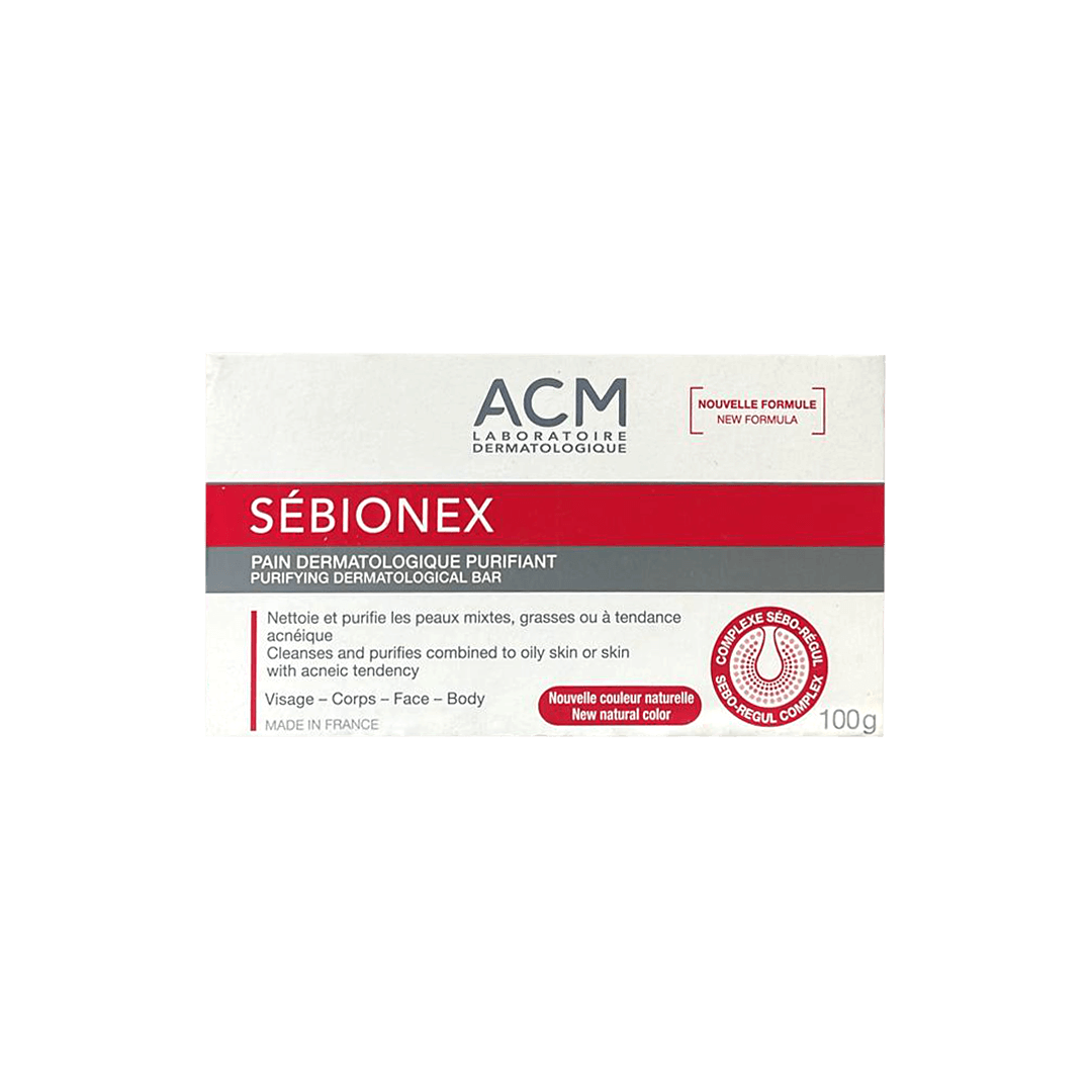 ACM- لوح Sebionex لتنقية الجلد 100 جرام
