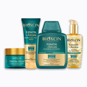 Bioxcin Keratin & Argan Repairing Hair Care Bundle