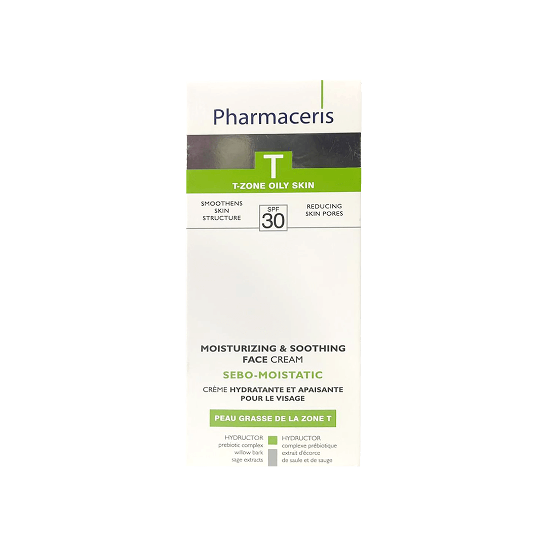 Pharmaceris T Zone Oily Skin Moisturising & Soothing Face Cream 50ml