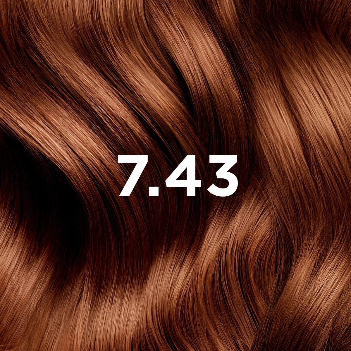 Phyto Paris  7.43 Golden Copper Blonde Permanent Hair Color, Ammonia-Free Botanical Hair Dye