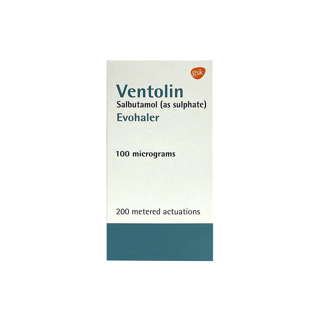 Ventolin Evohaler 200 Metered Actuations