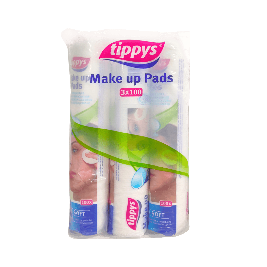 Tippys Make up Pads 3x100 Pieces