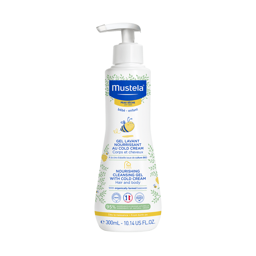 Mustela Nourishing Cleansing Gel With Cold Cream Hair And body 300ml
