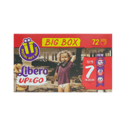 ليبرو حفاظات أطفال شورت رقم 7  (ق 16×26 kg) بوكس 2حبة