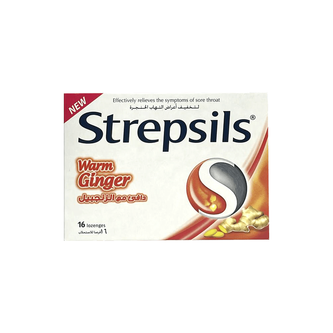Strepsils Warm Ginger 16 Lozemges