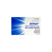 Organon Aerius Desloratadine 5mg 30 Tablets