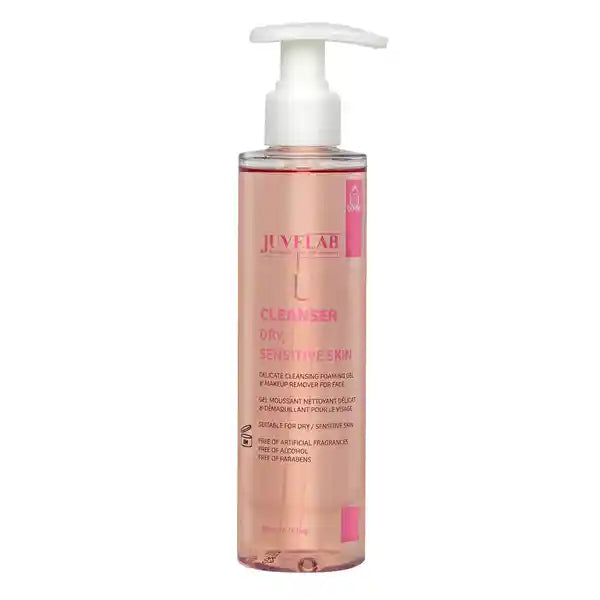 Juvelab Gentle Foaming Cleanser for Dry & Sensitive Skin 200 Ml