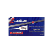 Zenta- Z-Laxilax لتخفيف الإمساك، 5 حقن شرجية صغيرة