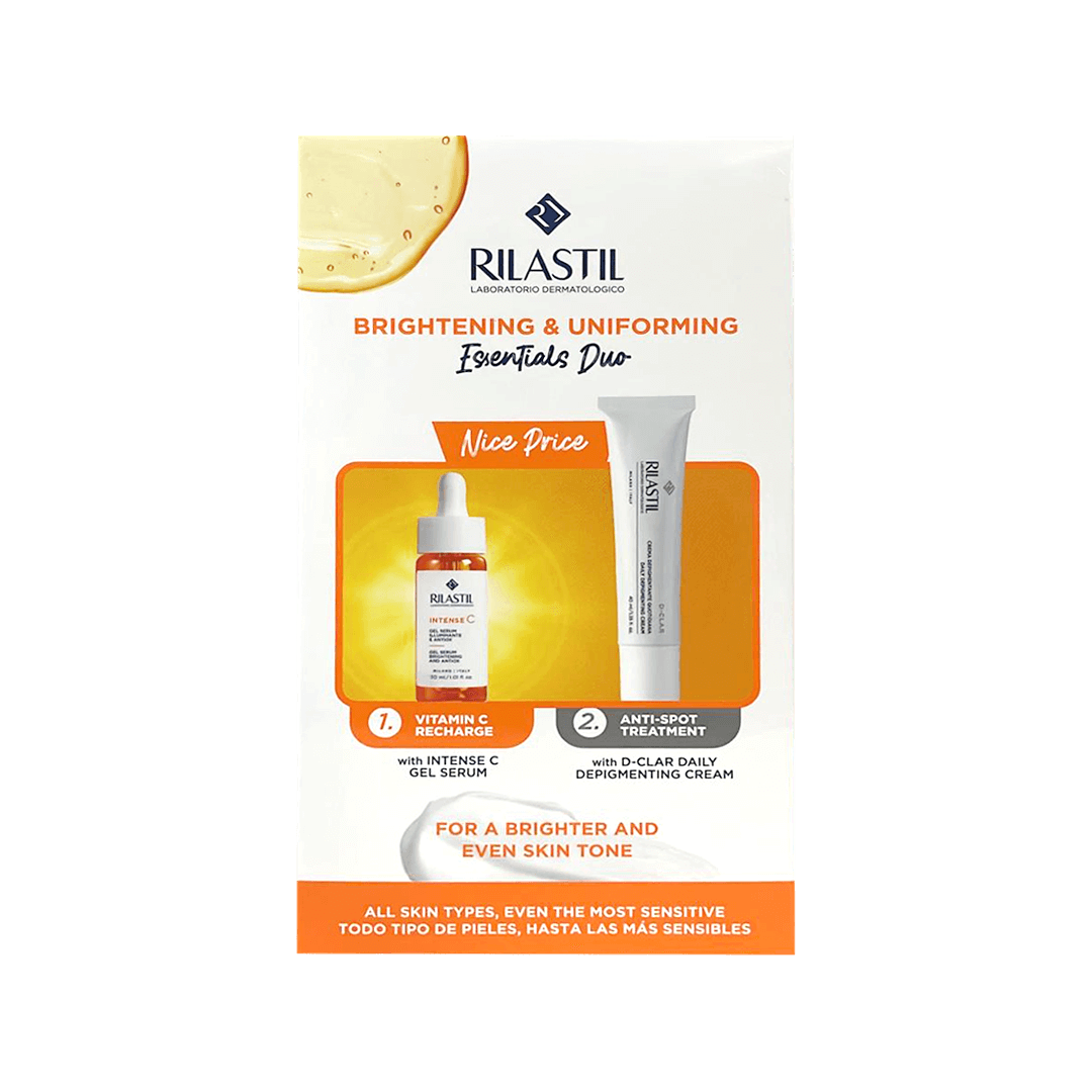 Essentials Duo Intense C Gel Serum 30ml + D Clar Daily Depigmenting Cream 40ml