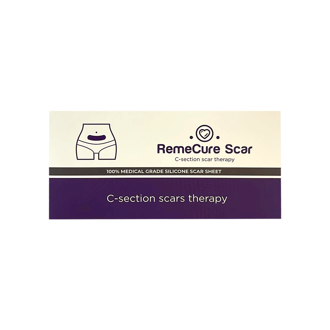 RemeCure Scar C Section Scar Therapy 2 Silicone Sheets