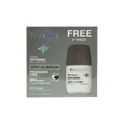 Beesline Natural Whitening Roll on Zero Aluminum fragrance Free 24hr Antiperspirant (1+1)