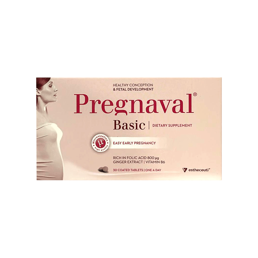 Estheceuti- Pregnaval Basic 30 قرصًا