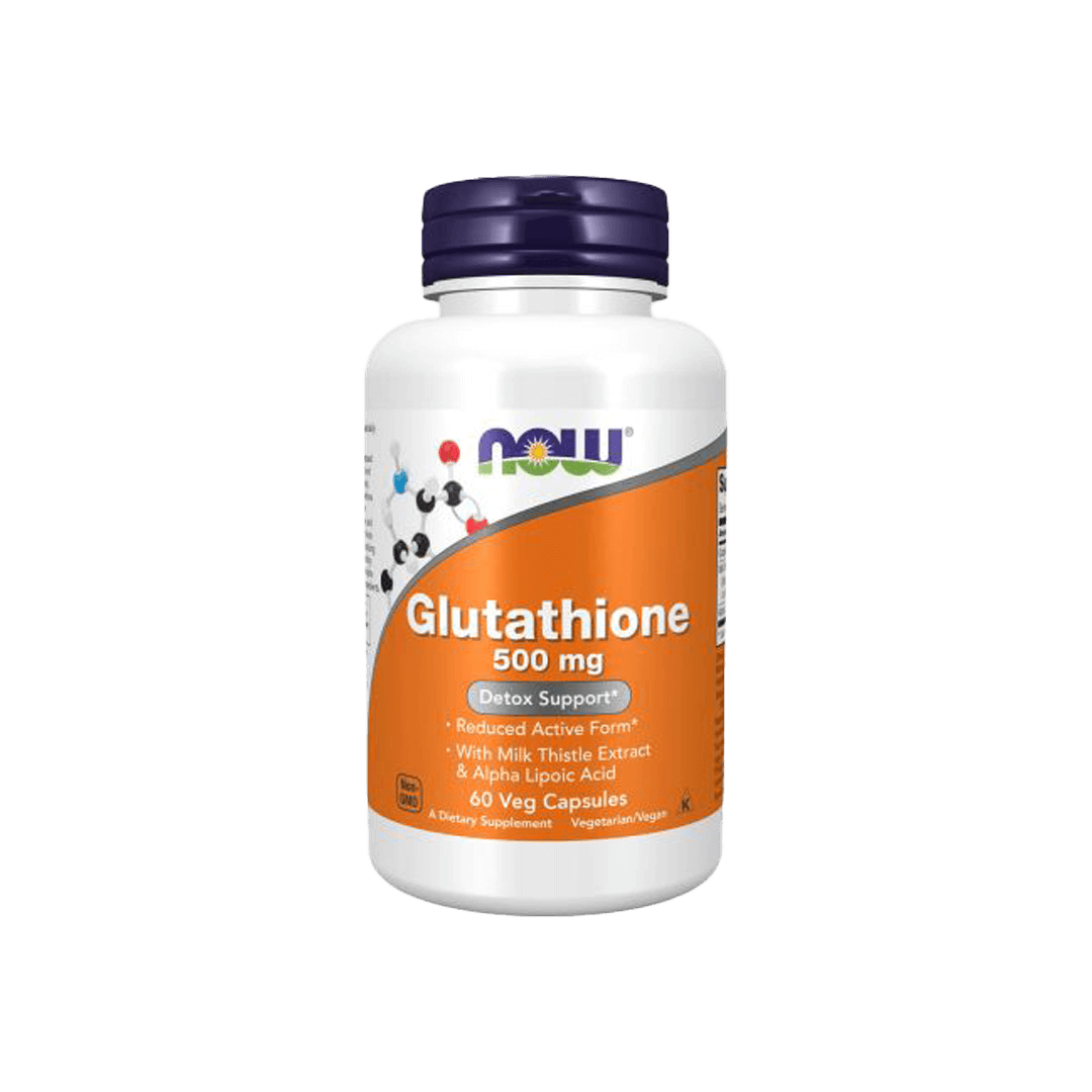 Now Foods Glutathione 500mg 60 Veg Capsules