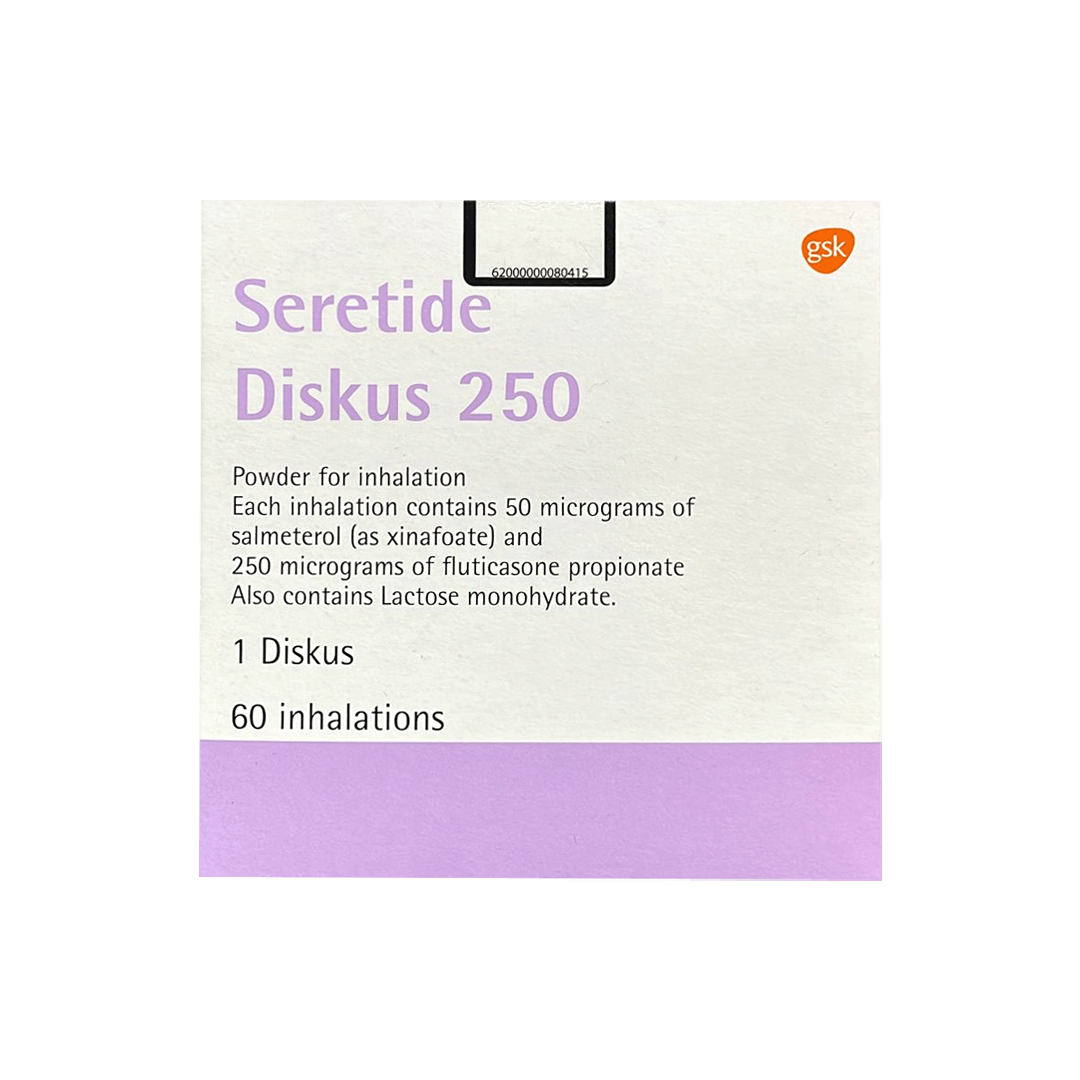 Seretide Diskus 250 60 Inhalations