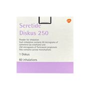 Seretide Diskus 250 60 Inhalations