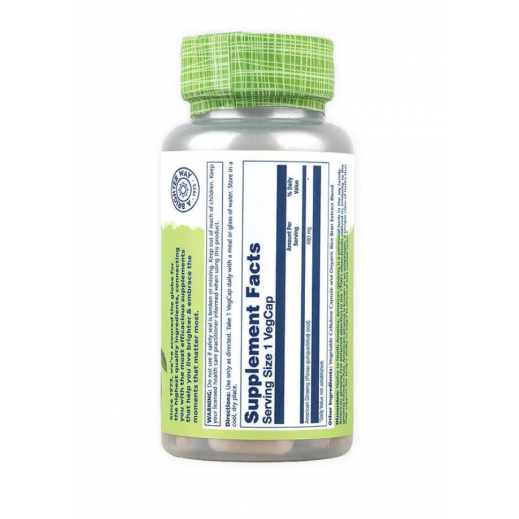 Solaray American Ginseng 480mg Energy & Vitality Support 50 VegCaps