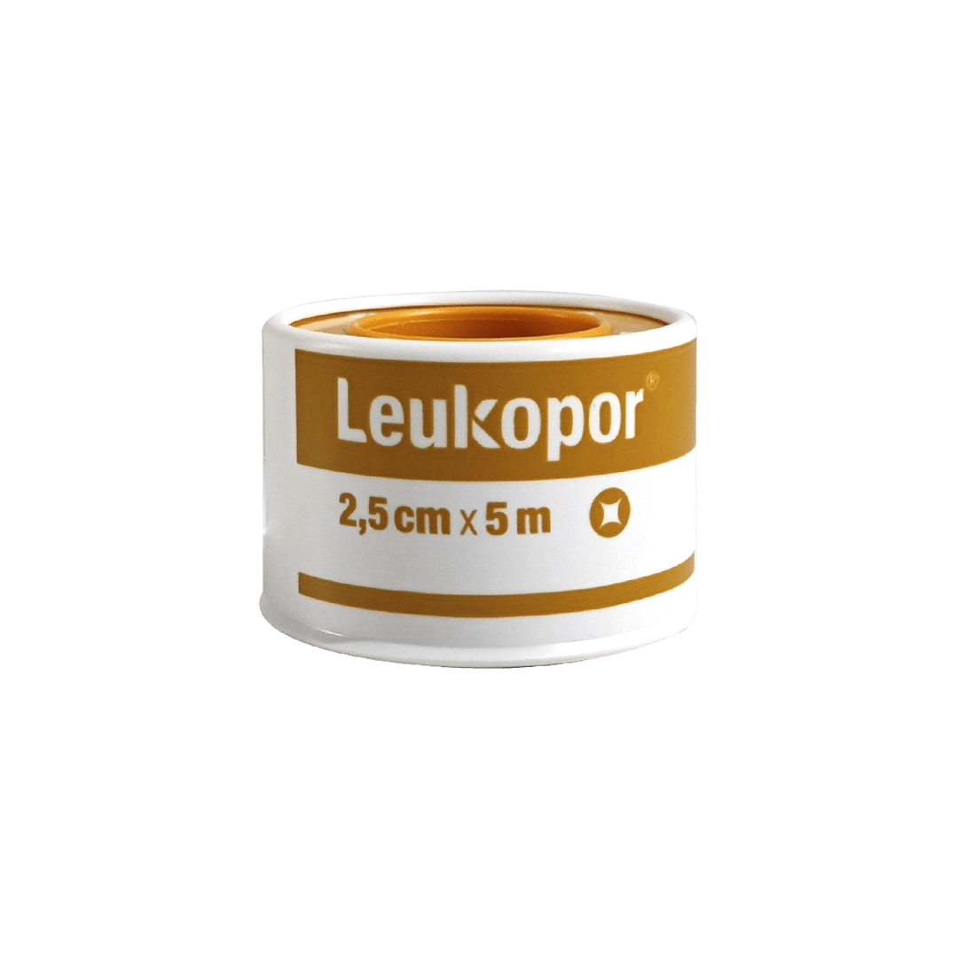 Leukopor Surgical Tape 2.5cm x 5m