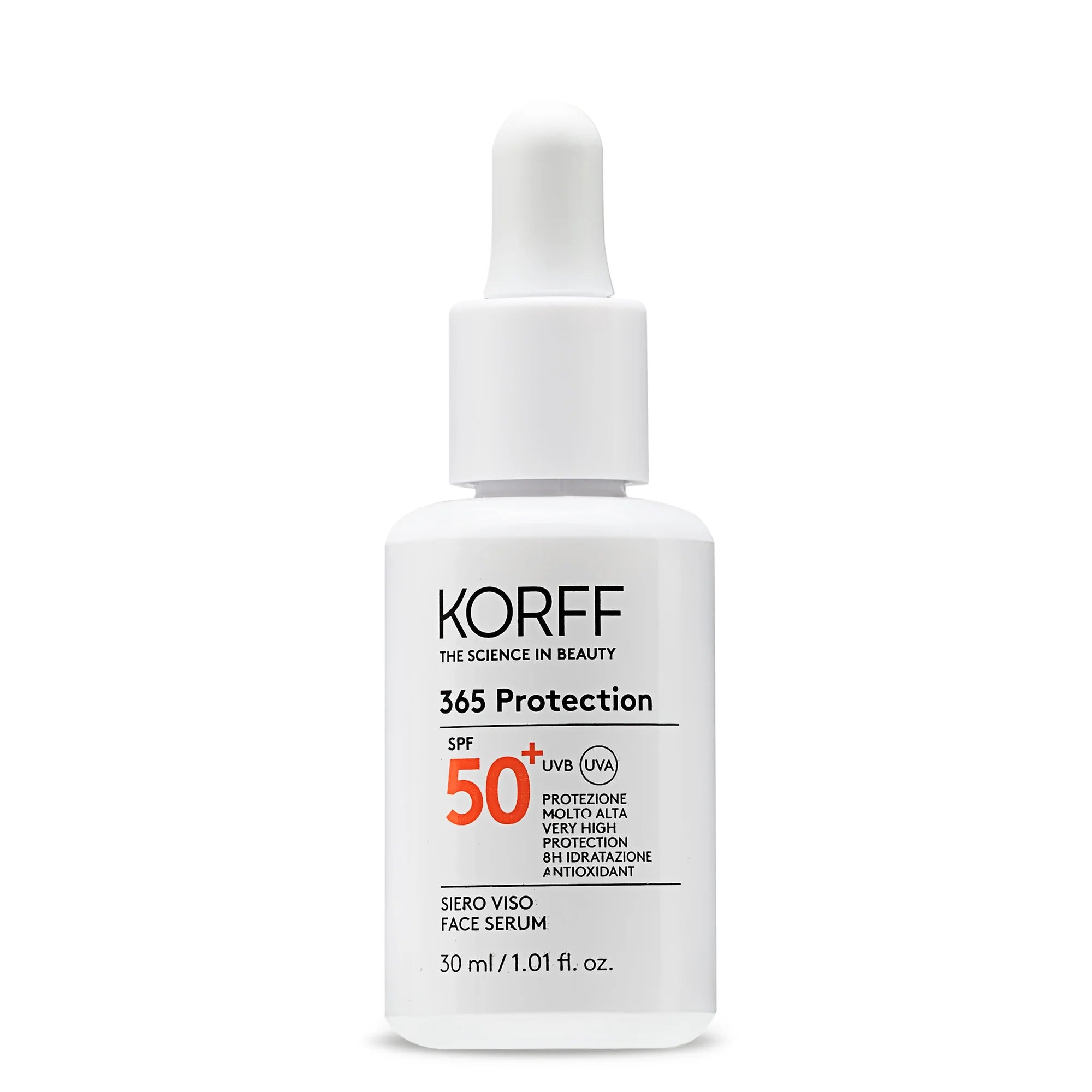 Korff 365 Protection SPF 50+ Face Serum – High-Performance Daily UV & Pollution Defense