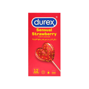 DUREX SENSUAL فراولة 12 حبة
