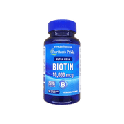 Puritan's Pride Ultra Mega Biotin 10,000Mcg 50 Rapid Release Softgels