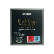 Petitfee Black pearl & Gold hydrogel mask pack (5 pcs per packet)