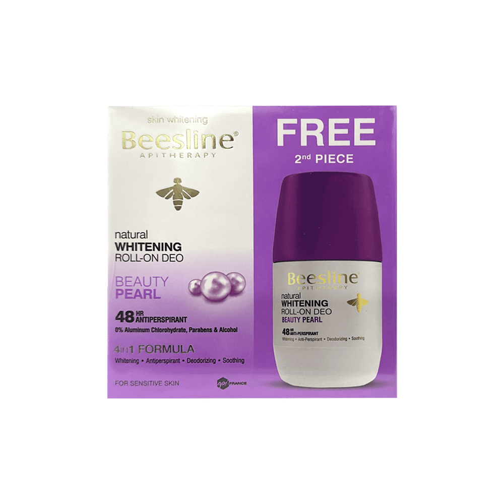 Beesline Natural Whitening Roll on Beauty Pearl (1+1)