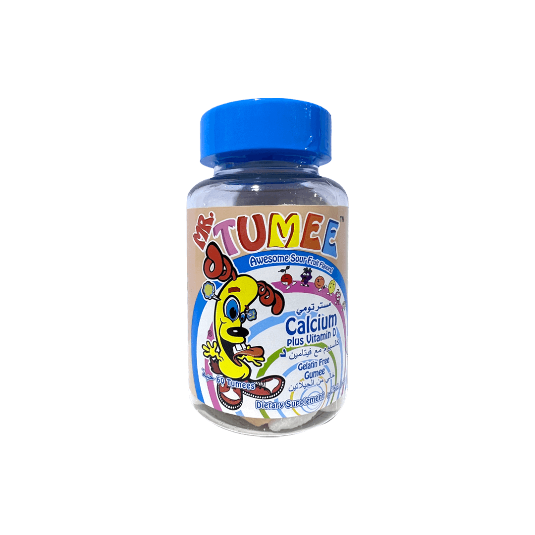 Mr. Tumee Calcium + Vitamin D 60 Gummies