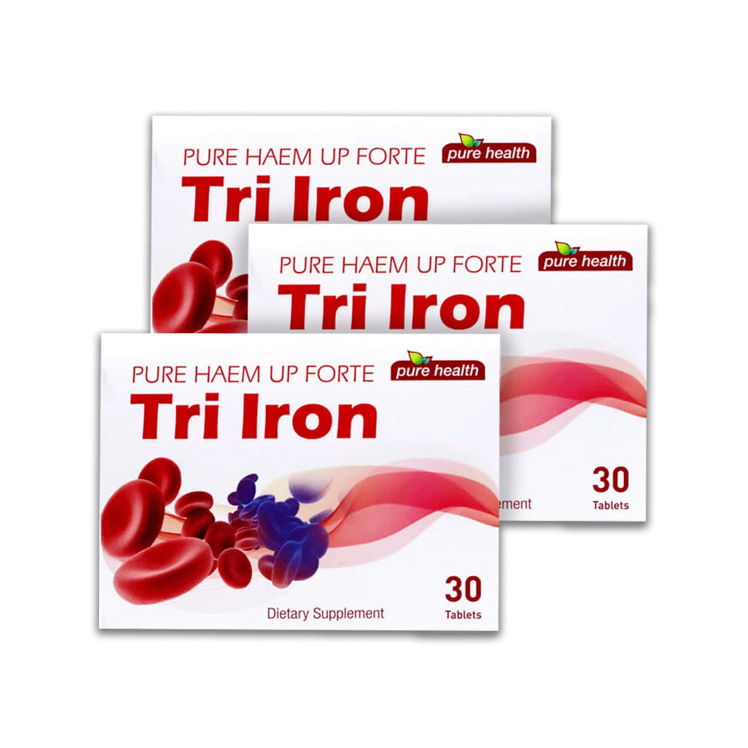Pure Health Tri Iron 30 Tablets, 3 Pieces