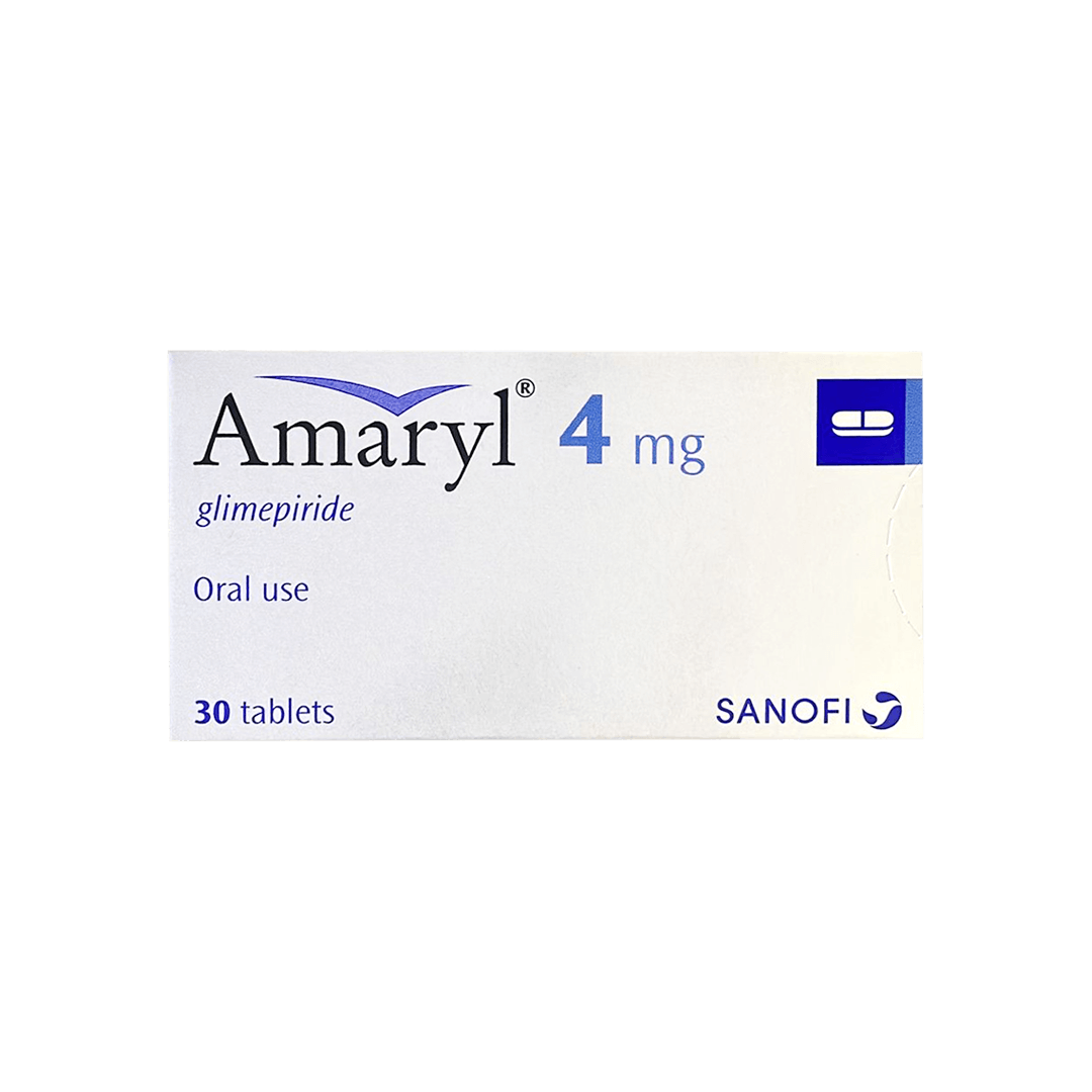 Amaryl 4mg 30 Tablets