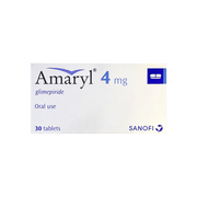 Amaryl 4mg 30 Tablets