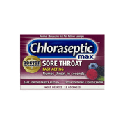 Chloraseptic Sore Throat Wild Berries 15 lozenges